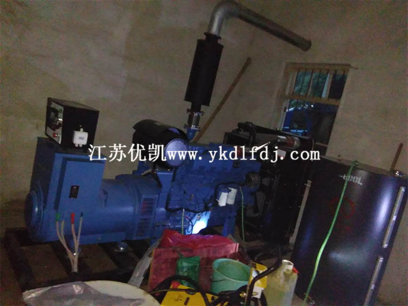 2020年5月9日，200KW玉柴發(fā)電機(jī)組交付玉林北流某工廠使用