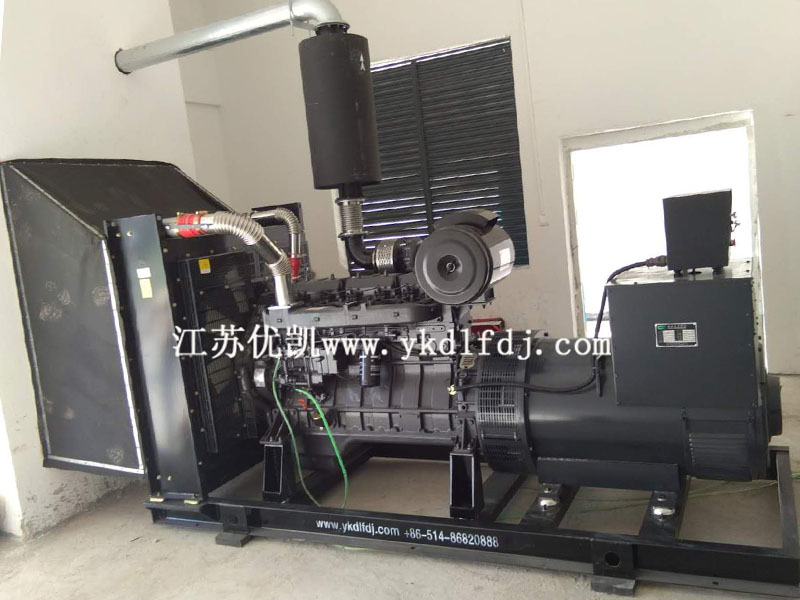 2020年5月13日，400KW上柴發(fā)電機組交付廣西南寧酒店使用