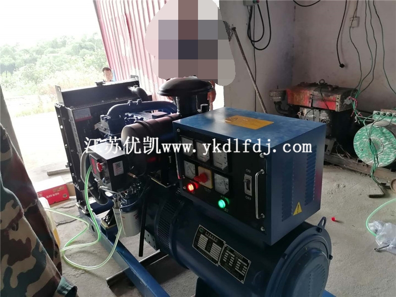 2020年7月13日，50KW玉柴發(fā)電機組交付廣西貴港某養(yǎng)殖場使用