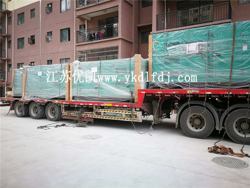 2020年7月18日，6臺玉柴靜音發(fā)電機組發(fā)往百色安置房使用