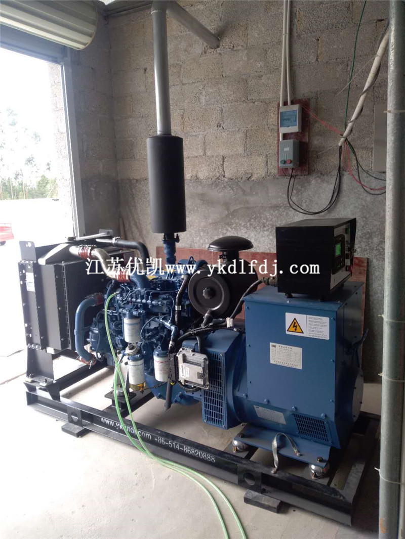 2020年10月17日，100KW玉柴發(fā)電機(jī)組交付廣西桂平某養(yǎng)豬場使用