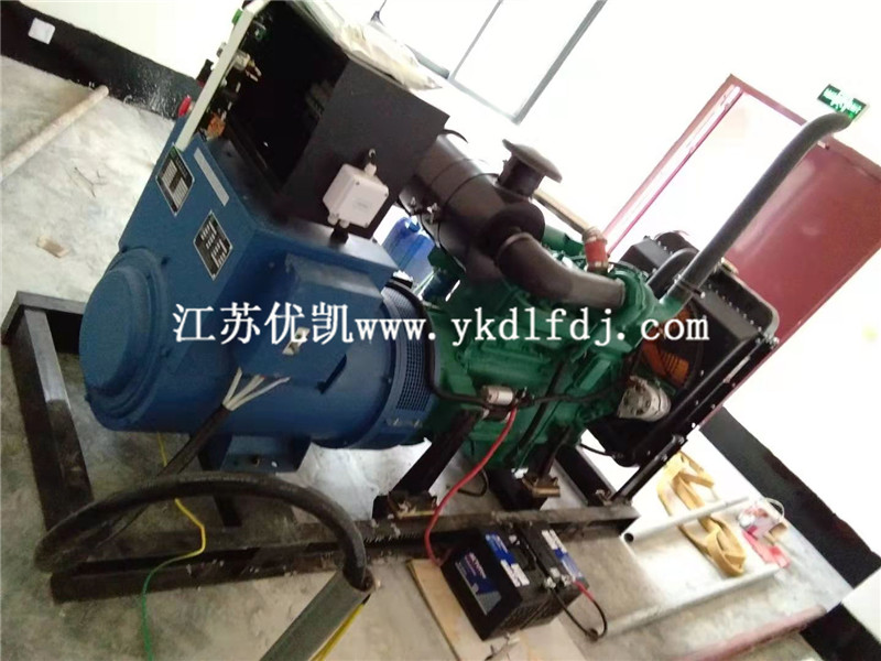 2021年1月7日，75KW濰柴發(fā)電機(jī)組1臺交付廣西南丹某燃?xì)夤臼褂? title=