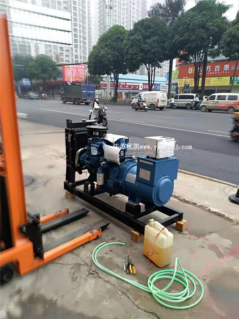 2021年3月，廣西播種機(jī)廠家分次采購5臺30KW玉柴發(fā)電機(jī)組