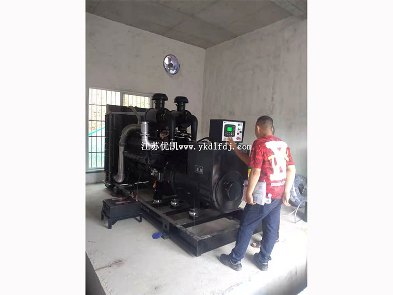 2021年5月17日，500KW上柴發(fā)電機(jī)組交付廣西防城港某養(yǎng)雞場使用