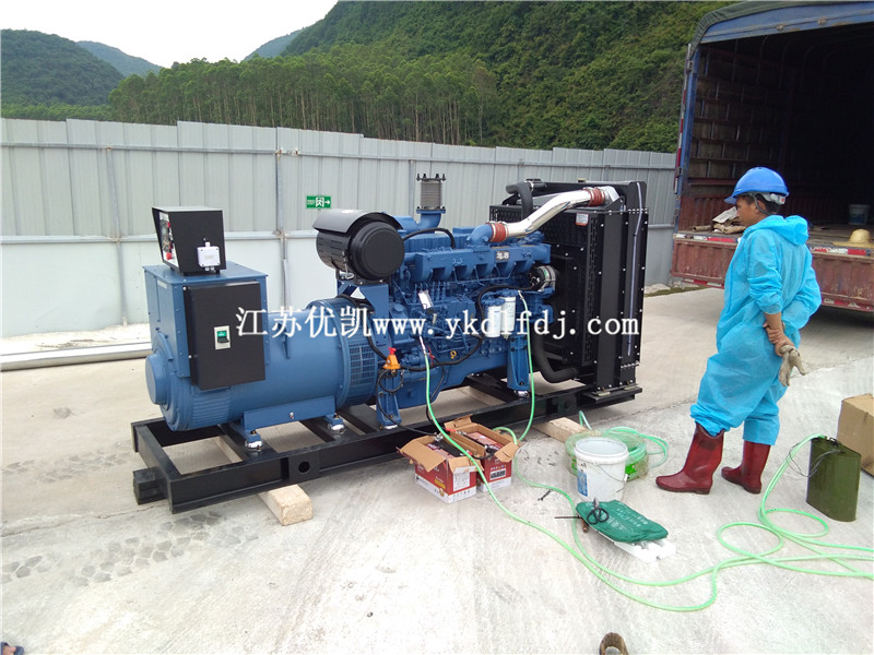 2021年5月23日，300KW玉柴發(fā)電機(jī)組交付廣西象州縣某單位使用