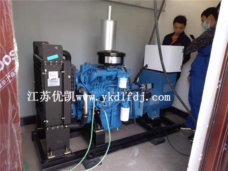 2021年10月26日，玉柴30KW自動(dòng)化柴油發(fā)電機(jī)組交付石油公司使用
