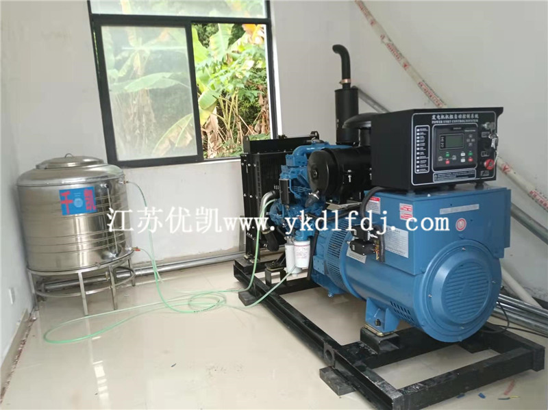 2022年4月18日，廣西玉柴發(fā)電機(jī)50KW交貨南寧加油站