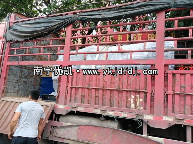 2022年6月9日，300KW玉柴發(fā)電機(jī)組出口非洲