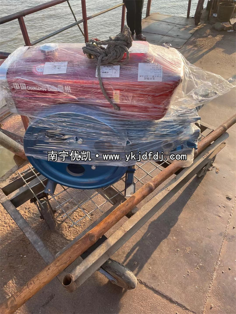 2022年7月27日，船用10KW單缸柴油發(fā)電機(jī)組發(fā)貨廣州南沙