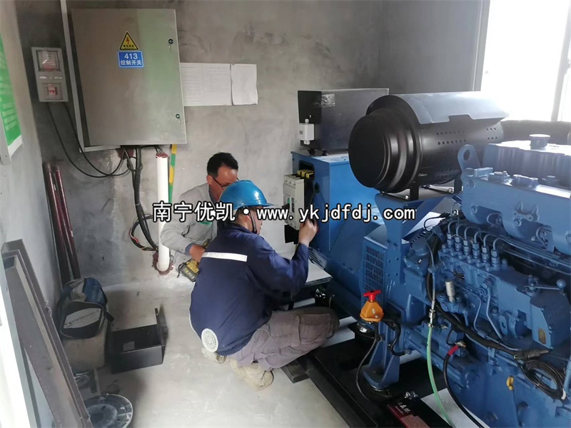 2023年3月10日，200kw玉柴發(fā)電機(jī)組廣西某水電站順利通過(guò)驗(yàn)收