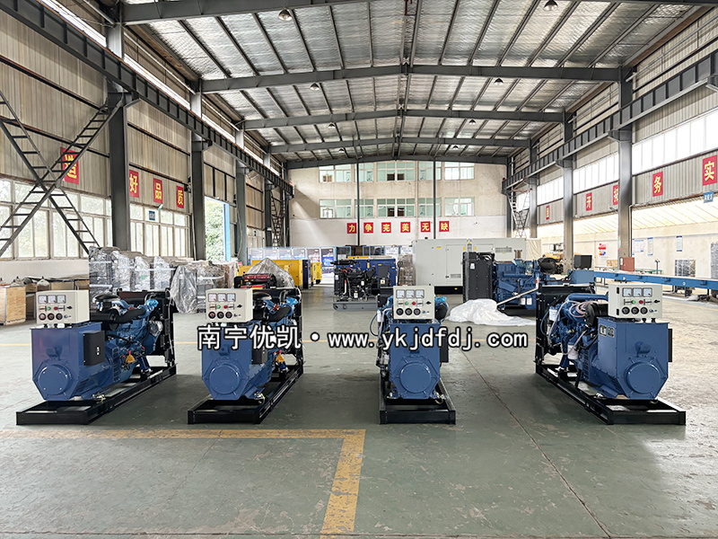 2024年7月20日，國外項目出口4臺50kw玉柴發(fā)電機組