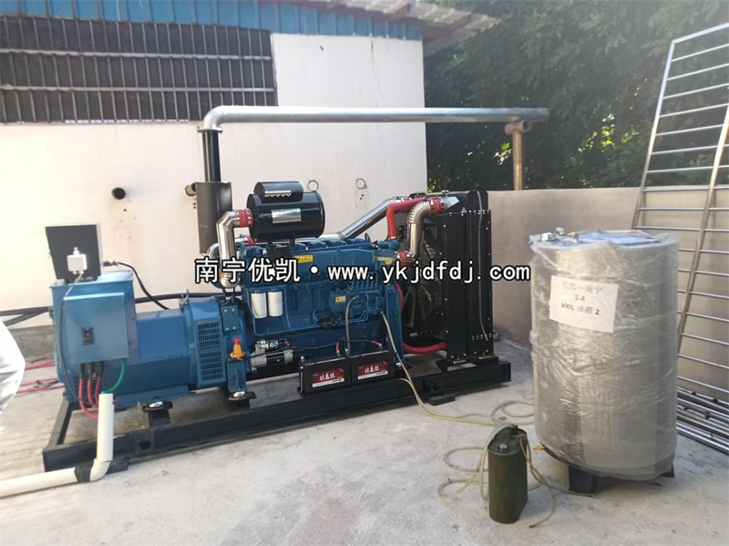 2024年10月25日，賓陽項目200kw柴油發(fā)電機(jī)組到貨安裝并試機(jī)