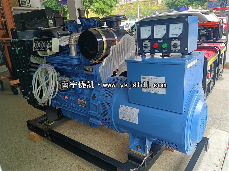 2024年12月8日，南寧項目50kw柴油發(fā)電機組試機并發(fā)貨