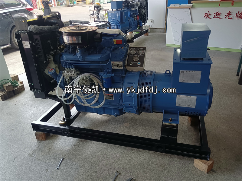 2025年5月6日，德保項(xiàng)目30kw柴油發(fā)電機(jī)組試機(jī)并發(fā)貨