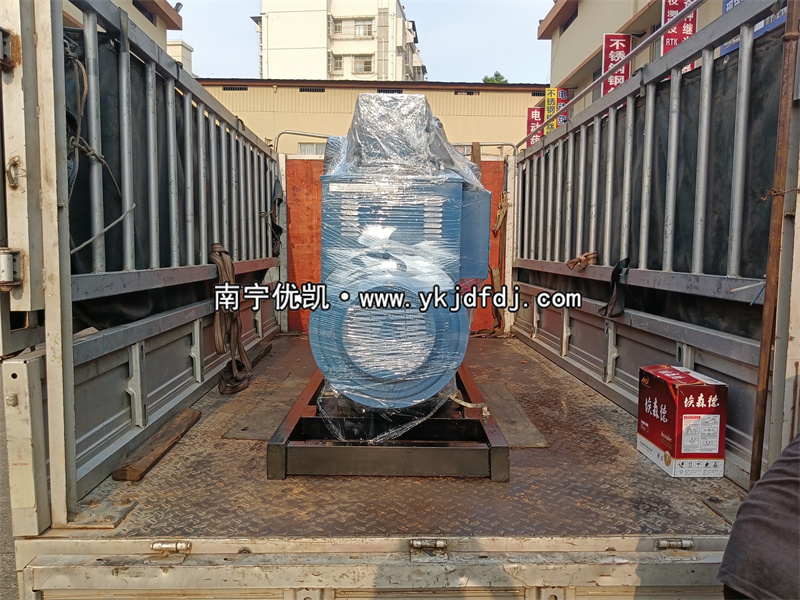 2025年8月3日，南寧隆安項(xiàng)目50KW柴油發(fā)電機(jī)組裝車發(fā)貨